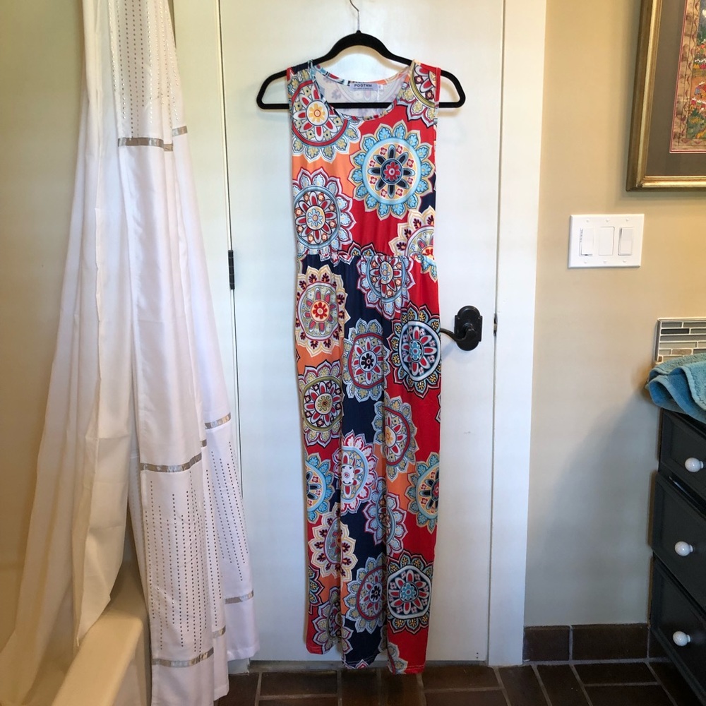 Long maxi dress